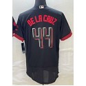 C.Reds #44 Elly De La Cruz Black City Connect Stitched Jersey