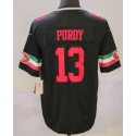 SF.49ers #13 Brock Purdy Black Mexico Stitched jersey