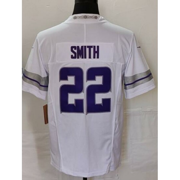 MN.Vikings #22 Harrison Smith White-1 Stitched jersey