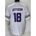 MN.Vikings #18 Justin Jefferson White-1 Stitched jersey