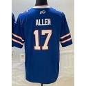 B.Bills #17 Josh Allen Blue-1 Stitched jersey