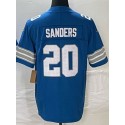 D.Lions #20 Barry Sanders Blue-1 Stitched jersey