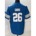 D.Lions #26 Jahmyr Gibbs Blue-1 Stitched jersey