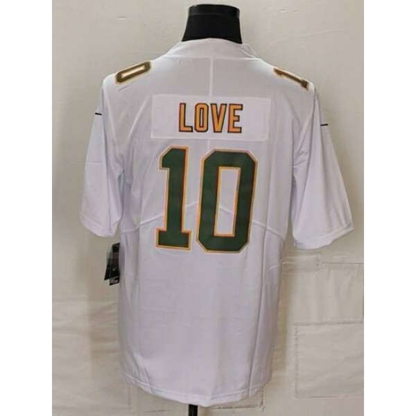 GB.Packers #10 Jordan Love White Stitched Jersey