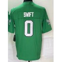 P.Eagles #0 Bryce Huff Green Stitched jersey