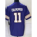 MN.Vikings #11 Daunte Culpepper Purple-1 F.U.S.E. Stitched jersey