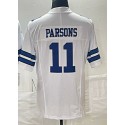 D.Cowboys #11 Micah Parsons White F.U.S.E. Stitched Jersey