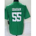 P.Eagles #55 Brandon Graham Green F.U.S.E. Stitched jersey