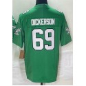 P.Eagles #69 Landon Dickerson Green F.U.S.E. Stitched jersey