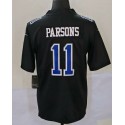 D.Cowboys #11 Micah Parsons Black Stitched Jersey