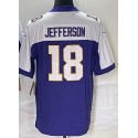 MN.Vikings #18 Justin Jefferson Purple-1 F.U.S.E. Stitched jersey