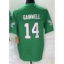 P.Eagles #14 Kenneth Gainwell Green F.U.S.E. Stitched jersey