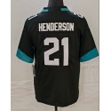 J.Jaguars #21 C.J. Henderson Black Stitched jersey