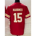 KC.Chiefs #15 Patrick Mahomes Red Stitched jersey