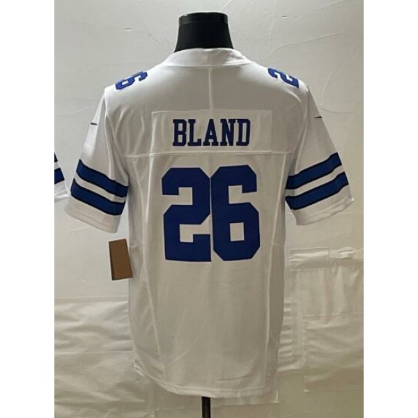 D.Cowboys #26 DaRon Bland White F.U.S.E. Stitched jersey