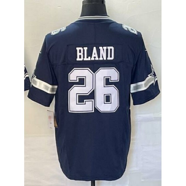 D.Cowboys #26 DaRon Bland Navy F.U.S.E. Stitched jersey