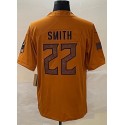 MN.Vikings #22 Harrison Smith Brown Salute To Service Stitched Jersey