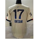 LA.Dodgers #17 Shohei Ohtani Stitched Jersey