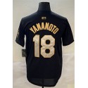 LA.Dodgers #18 Yoshinobu Yamamoto Black-1 Stitched Jersey