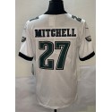 P.Eagles #27 Quinyon Mitchell White-1 Stitched Jersey