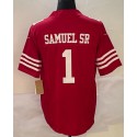 SF.49ers #1 Deebo Samuel SR Red Stitched jersey