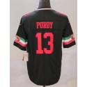 SF.49ers #13 Brock Purdy Black F.U.S.E. Mexico Stitched jersey