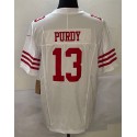 SF.49ers #13 Brock Purdy White Stitched jersey