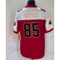 SF.49ers #85 #85 George Kittle Red F.U.S.E.Stitched jersey