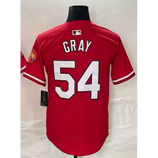 A.Cardinals #54 Sonny Gray Red City Connect Stitched Jersey