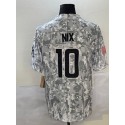 D.Broncos #10 Bo Nix F.U.S.E. Arctic Camo Stitched jersey