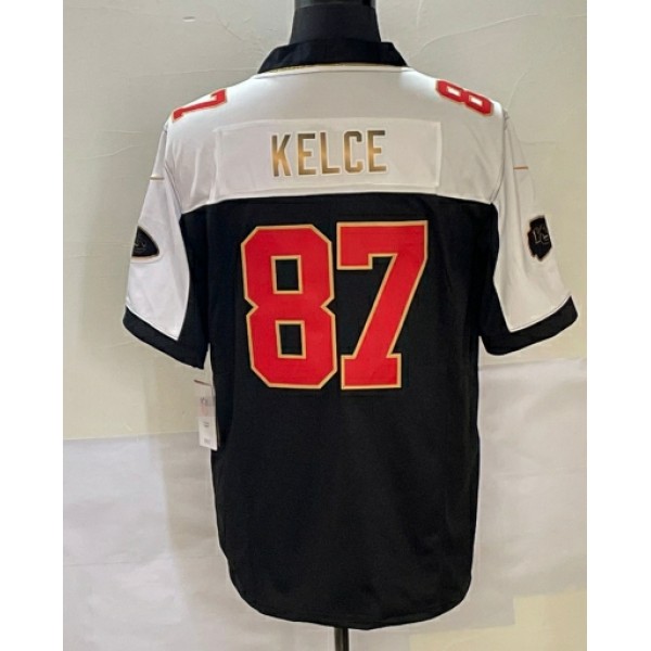 KC.Chiefs ##87 Travis Kelce Black-1 Stitched jersey