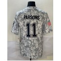 D.Cowboys #11 Micah Parsons Arctic Camo F.U.S.E. Stitched jersey