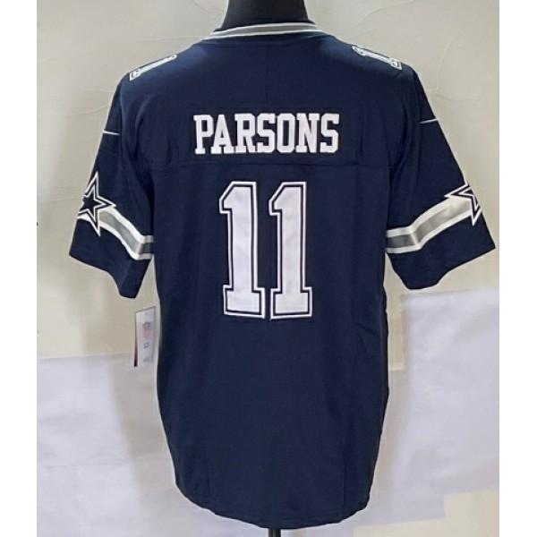 D.Cowboys #11 Micah Parsons Navy Stitched Jersey