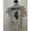 D.Cowboys #4 Dak Prescott Arctic Camo F.U.S.E. Stitched jersey