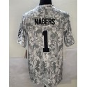 NY.Giants #1 Malik Nabers F.U.S.E Arctic Camo stitched jersey