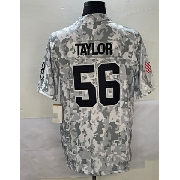 NY.Giants #56 Lawrence Taylor F.U.S.E. Arctic Camo stitched jersey