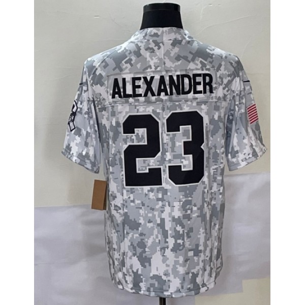 GB.Packers #23 Jaire Alexander Arctic Camo F.U.S.E. Stitched jersey