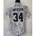 L.Raiders #34 Bo Jackson Arctic Camo F.U.S.E. Stitched jersey