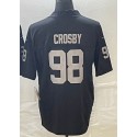 L.Raiders #98 Maxx Crosby Black-1 Stitched jersey