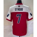 H.Texans #7 C.J. Stroud Red White F.U.S.E. Stitched jersey