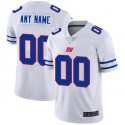 Custom L.Raiders White Team Logo Vapor Limited Jersey Stitched American Football Jerseys