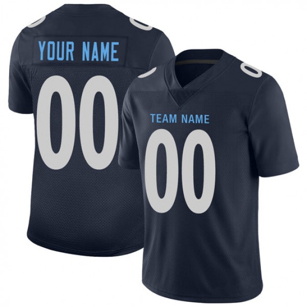 Custom NY.Jets Stitched American Football Jerseys Personalize Birthday Gifts Navy Jersey