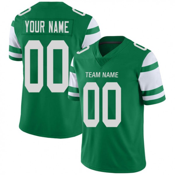 Custom NY.Jets Stitched American Football Jerseys Personalize Birthday Gifts Green Jersey