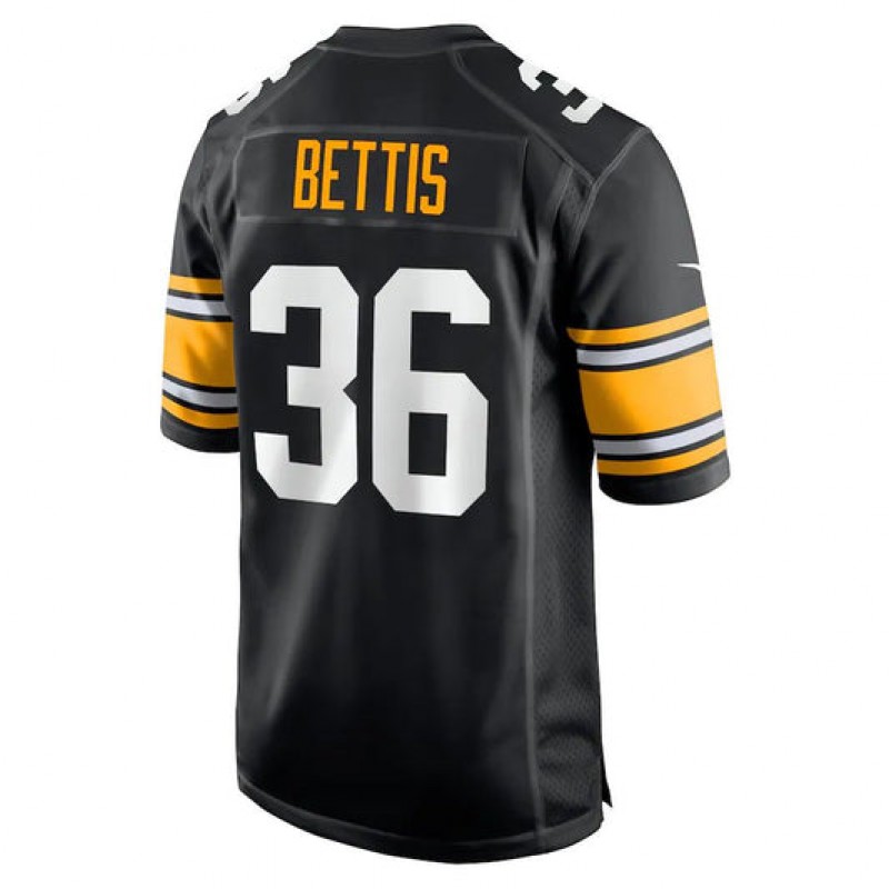 P.Steelers #36 Jerome Bettis Black Retired Player Jersey Stitched ...