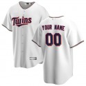 Baseball Jerseys Custom M.Twins White Home Replica Custom Jersey