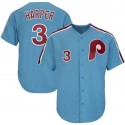 P.Phillies #3 Bryce Harper Blue Stitched jersey