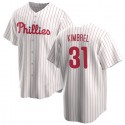 P.Phillies #31 Craig Kimbrel White Stitched jersey