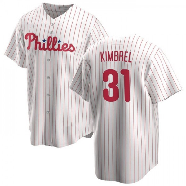 P.Phillies #31 Craig Kimbrel White Stitched jersey