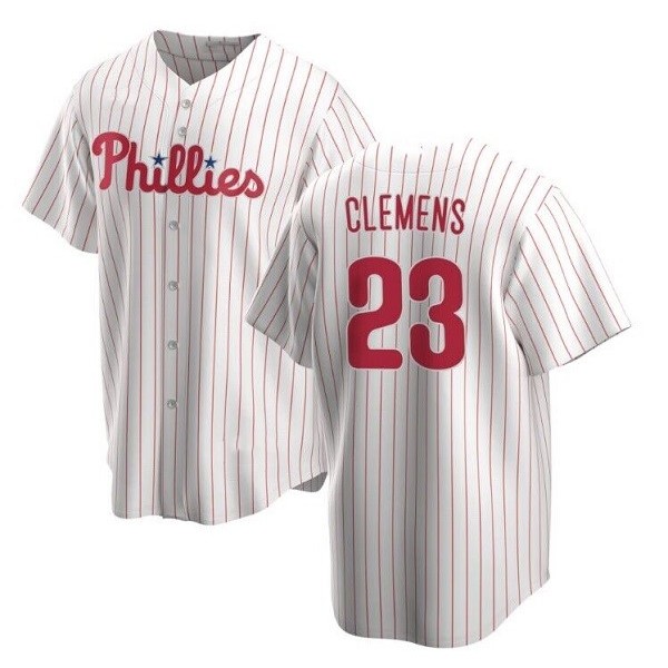 P.Phillies #23 Kody Clemens White Stitched jersey