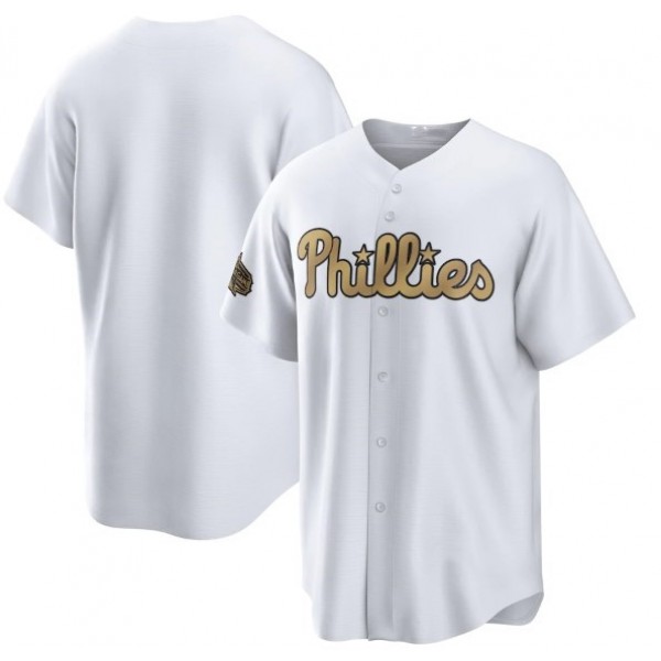 Custom P.Phillies 2022 White Stitched jersey